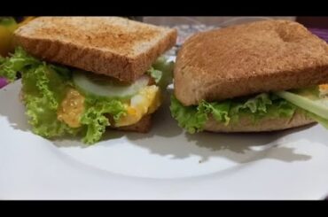 EASY AND HEALTHY EGG SANDWICH RECIPE | HOMEMADE EGG SANDWICH | JAY M GARCIA