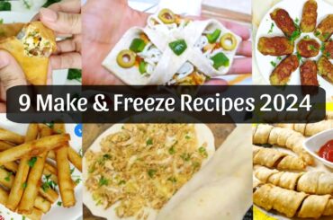 9 Make And Freeze Ramadan Special Recipes 2024 by Health and Recipe | Iftar Party Snacks Recipes