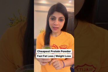 Cheapest Protein Powder For Fast Fat / Weight Loss | Lose 20Kg Fast #drshikhasingh #indiandietplan