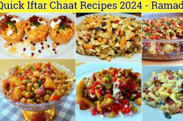 6 Quick & Easy Iftar Chaat Recipes | Chaat Recipes | chana chaat | fruit chaat | snacks | snack
