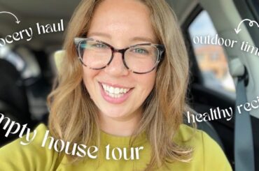 Touring our brand new home, grocery haul, healthy dinner recipe, & more SUNDAY IN THE LIFE