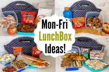 5 of the BEST Lunch Recipes | LOADED Lunchbox Ideas For Work & School! | Julia Pacheco