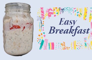 Healthy overnight oats recipe | Weight loss recipe