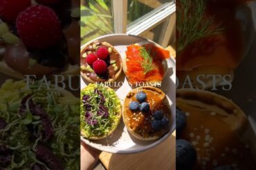 start your week fabulously with healthy and fabulouss' delicious toast creations episode 10!