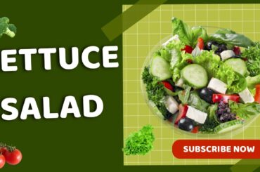 Day 4 of healthy salad recipes |lettuce salad| weight loss | refreshing and healthy #salad