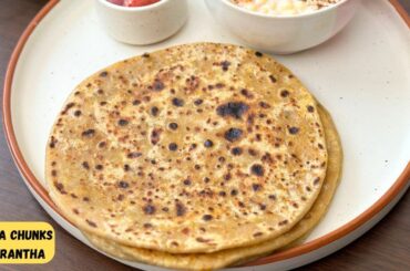 Soya chunks parantha recipe | Healthy breakfast recipe | Healthy Parantha | Flavours Of Food