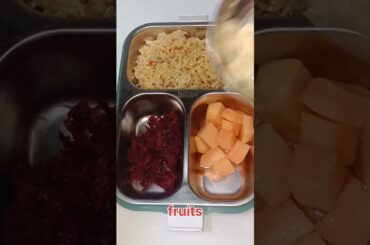 healthy lunch box ideas #shorts #shortvideo #youtubeshorts #beetroot