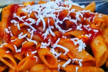 Pasta|How to make pasta| Red sauce pasta recipe| Healthy breakfast recipe| Easy pasta making