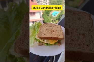 Quick & Easy Sandwich Recipe #shorts #viral #youtubeshorts #cooking #shortvideo #sandwich #trending