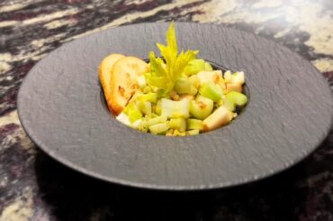 1 Minute Celery Pear Salad Recipe / Weight Loss Salad Recipe