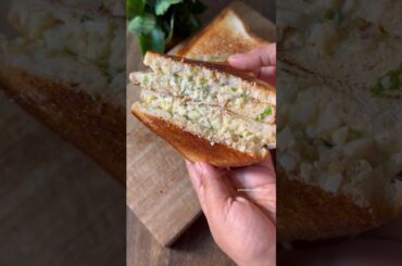 Egg Mayonnaise Sandwich | Egg Sandwich recipe | Cheesy Sandwich | Mayo Sandwich #youtubeshorts
