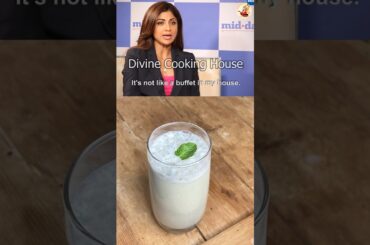 recreating shilpa shetty chach / butter milk recipe #shorts #shilpashetty #healthy #buttermilk