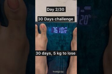 Day 2/30 weight loss challenge #shorts#weightloss #recipes