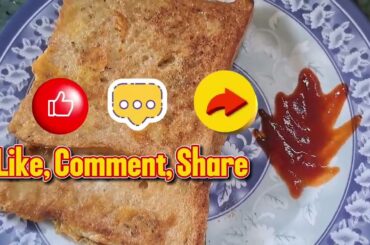 Simple Tasty Healthy Snacks / Egg Bread Toast / Snacks Recipe /Bread Egg Recipe