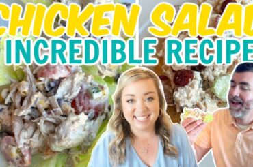 3 CHICKEN SALAD RECIPES FOR SPRING | MUST TRY HEALTHY LUNCH IDEAS | QUICK AND EASY RECIPES