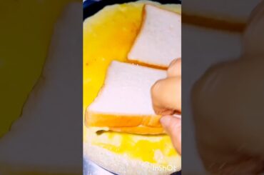 Bread omelette sandwich recipe #healthylifestyle #food #youtubeshorts  #shorts