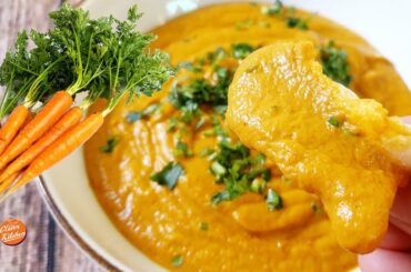 Roasted Carrot Soup for Healthy Dinner Ideas | Oliver Kitchen