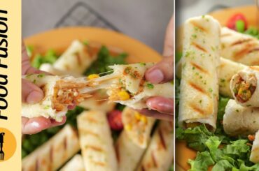 Cheesy Chicken Bread Roll - Ramadan Special Recipe by Food Fusion