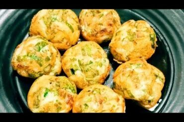 Healthy snacks recipe/spinach appam/how to make easy snacks recipe