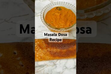 Day -93 | Masala Dosa Recipe | Cripsy Masala Dosa & Batter Recipe | #shorts #kiranrecipe #dosa #holi