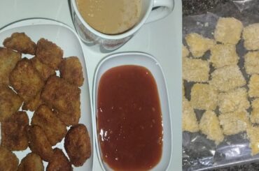 chicken nuggets / frozen meal /healthy snacks