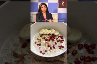 Shilpa Shetty’s High Fiber Breakfast Recipe | Healthy Breakfast #shorts