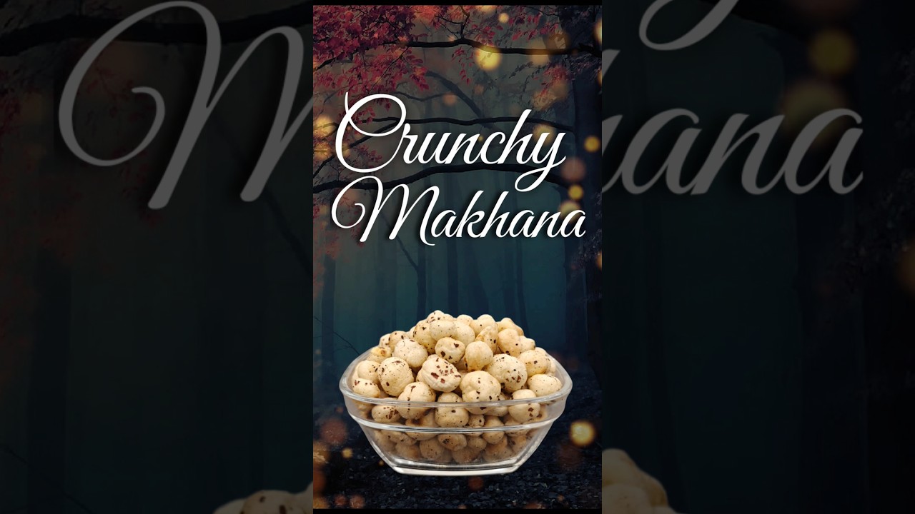 Crunchi Makhana | Delicious and Healthy Snack Recipe #makhana #cookwithsukriti #shorts Crunchi Makhana | Delicious and Healthy Snack Recipe #makhana #cookwithsukriti #shorts