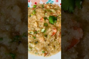 Healthy breakfast recipes | authentic Upma recipe |quick breakfast ideas #ytshorts #shortvideos
