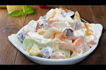 Ramzan special recipe (Cream Chaat recipe (fruit cream Chaat)