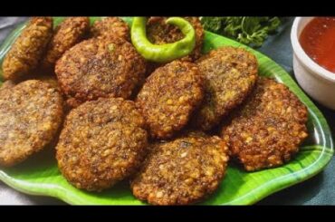 Healthy Snacks Recipe/ Green Gram Vada/ Moong Dal Vada