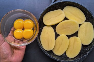 Just Add Eggs With Potatoes Its So Delicious/ Simple Breakfast Recipe/ Healthy Cheap & Tasty Snacks