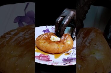 Honey Bun Muska | Healthy Muska Bun Recipe | #shorts #asmr #healthyfood