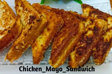 Chicken Mayo Sandwich Recipe | Bahut Hi Unique Tarika | Healthy Snacks How To Make Chicken Sandwich