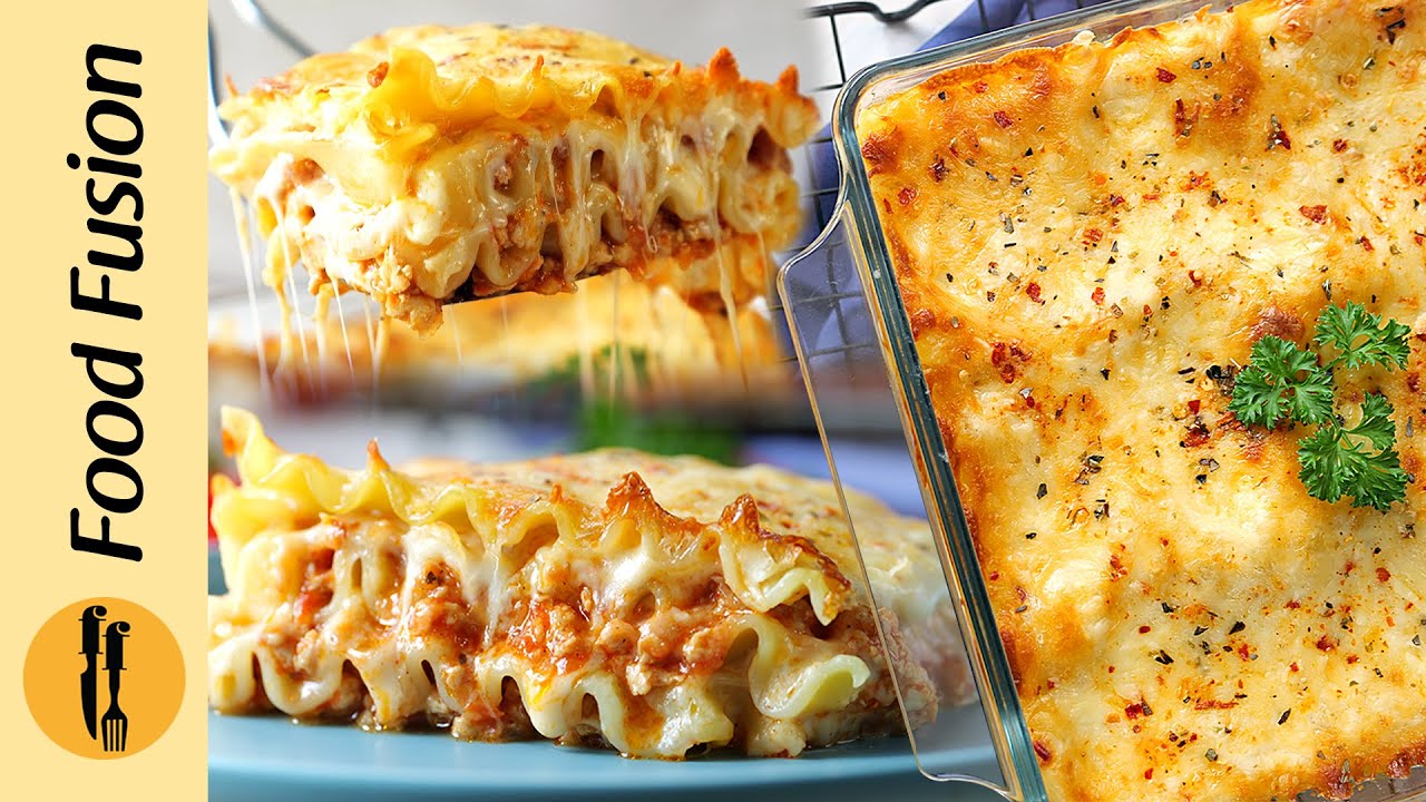 Easy Chicken Lasagna in Dawlance Convection Microwave Oven Recipe by