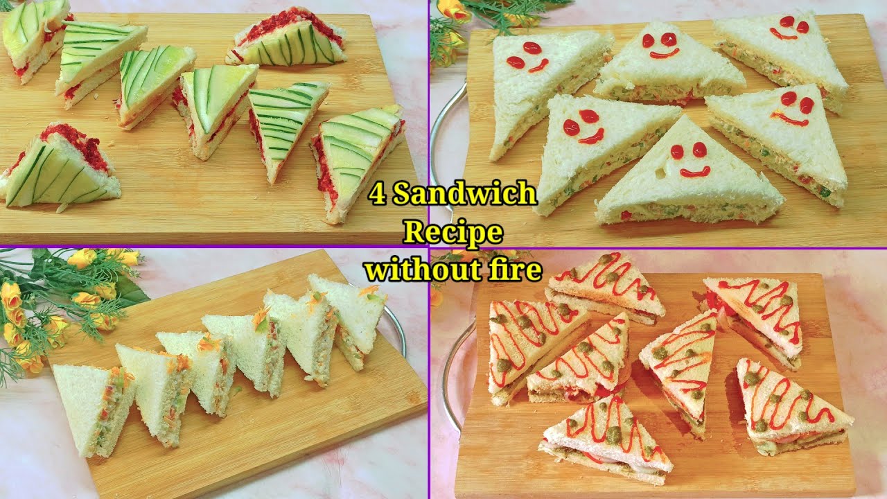 Ready in just 1 minute, Sandwich recipe without fire | Cold sandwich recipe | Vegatable sandwich Ready in just 1 minute, Sandwich recipe without fire | Cold sandwich recipe | Vegatable sandwich