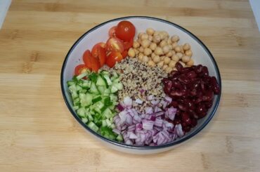 #shorts | Power bowl Salad | Weight Loss | Vegetarian Healthy Lunch | Snack