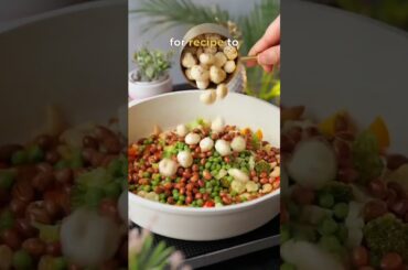 Sauted Vaggies Mixed Chaat | Ep3 Healthy Snacks | #food #recipe #homemade #chaat #streetfood #vaggie