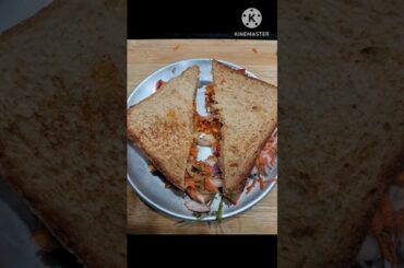 Sandwich #Brown bread #Healthy recipe #Sandwich for weight loss Shorts Varshitha daily lifestyle