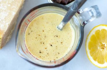 Our Favorite Homemade Caesar Salad Dressing