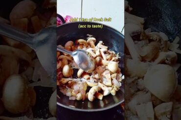 Protein Rich Garlic Mashroom Recipe // Easy And Healthy Weight Lose Recipe//5 minutes Snacks Recipe