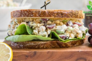 Veggie Chickpea Salad sandwich | Rajasthan Healthy Foods | Healthy Recipes