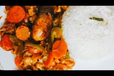 HOW TO MAKE CAULIFLOWER AND CARROT SAUCE (healthy lunch ideas)#healthylifestyle #foodie #cooking