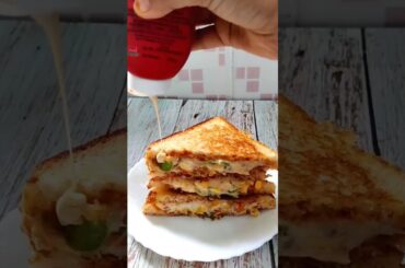 Mayo Veg. Sandwich Recipe | Very Delicious | #views #viral #youtubeshorts #food #homemade #youtube