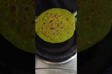 Palak Paratha recipe #shorts #healthy #food #cooking #viral #asmr #trending #indiankitchen