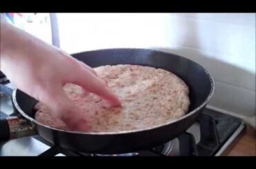 How To : FLAT BREAD RECIPE AND HOW TO - Super Healthy, Super Quick, Vegan, no oil or salt.