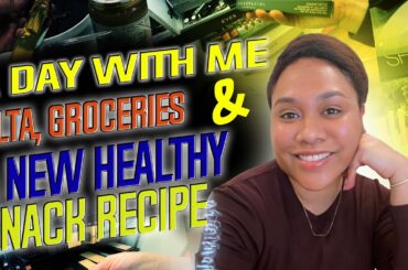 A Day  with me Ulta, Groceries and A New Healthy Snack Recipe | LewaVogo