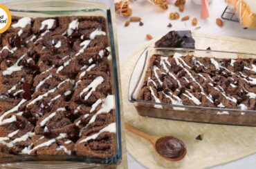 Chocolate Bread Pudding - Ramadan Special Recipe by Food Fusion