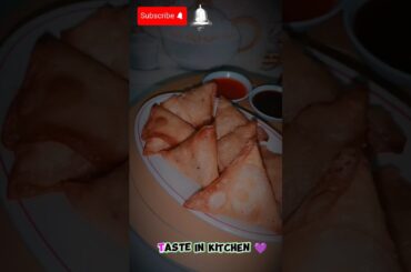 chicken cheese samosa | Ramadan special quick and easy chicken Samosa recipe by Taste in kitchen