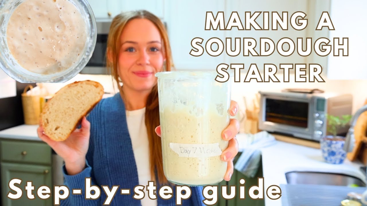My Easy GUIDE To Making A SOURDOUGH STARTER | How To Make A Sourdough Starter from scratch My Easy GUIDE To Making A SOURDOUGH STARTER | How To Make A Sourdough Starter from scratch