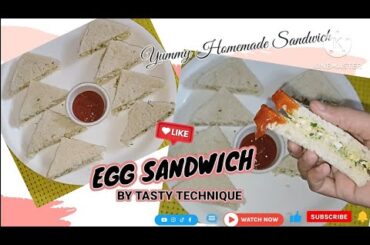 Egg Sandwich || Egg Sandwich Tasty Technique Recipe@Zaikadilli6